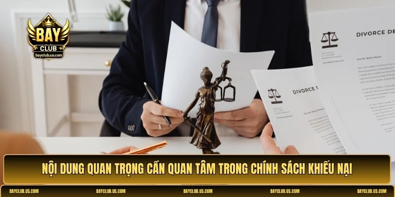Chính sách khiếu nại