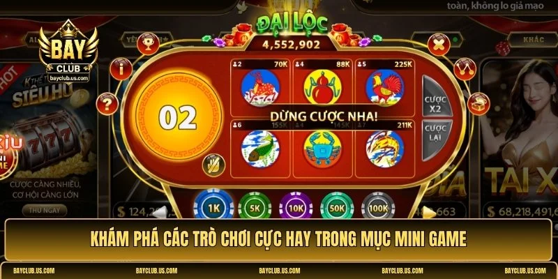 Mini game Bayclub